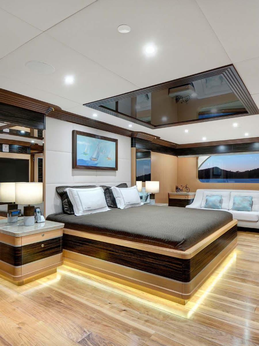 The master stateroom